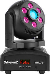 BeamZ Moving Light Wash LED with Robotic Head MHL75 RGB