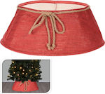 JK Home Decoration Christmas Tree Skirt Red M40xP25cm.