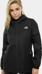 The North Face Women's Short Sports Jacket Waterproof and Windproof for Winter Black