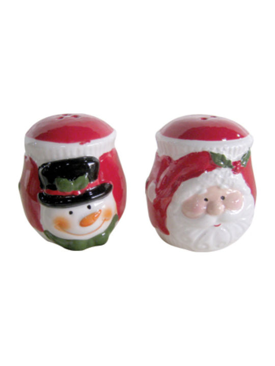 AGC Christmas Set Salt & Papper Shakers Ornament 2pcs