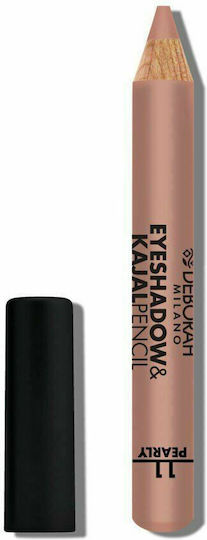 Deborah Milano Eyeshadow & Kajal Pencil Сенки за Очи Матов в Твърда Форма с Розов Цвят