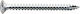 FFG MDF Screw Phillips DIN 7505 with Diameter M4 and Length 50mm 500pcs