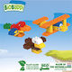 Biobuddi Blocks Animal Planet Airplane for 1.5-6 years Years 37pcs