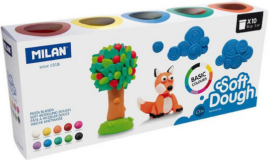 Milan Plasticină - Joc Pentru Vârsta 3+ Ani 10 Buc