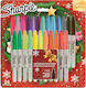 Sharpie Fine Blister Xmas Маркери за рисуване 0.9мм Комплект 24бр