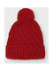 Mayoral Kids Beanie Knitted Red