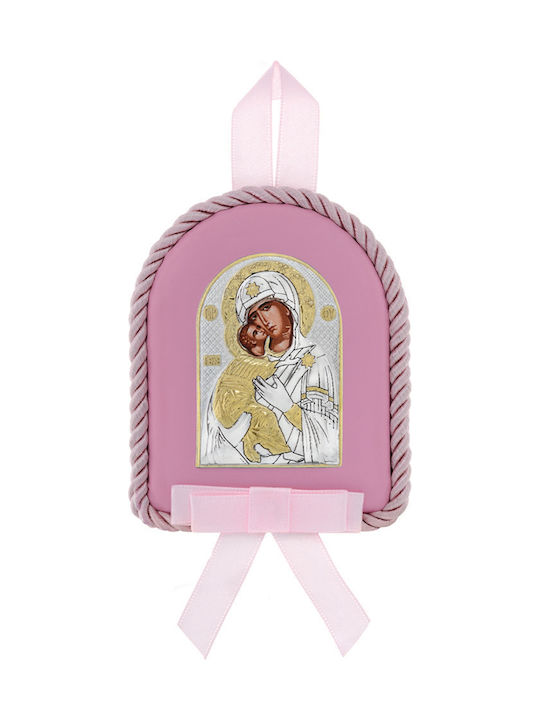 Prince Silvero Icoane Talisman pentru copii cu Fecioara Maria din Argint MA-D1110O-R