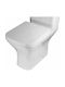 Gloria Suite Капак за тоалетна Пластмаса 42x36см Бял