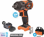 Krausmann Brushless Impact Wrench 20V 1x4Ah 1/2"