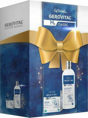 Gerovital Classic Gift Set Skin Care Set for Moisturizing 50 Quantinty