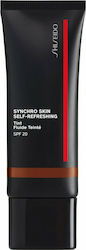 Shiseido Synchro Skin Self Refreshing Tint Machiaj lichid SPF20 525 Deep Kuromoji 30ml