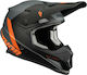 Thor MX Sector Chev Charcoal/Orange Κράνος Μηχανής Motocross