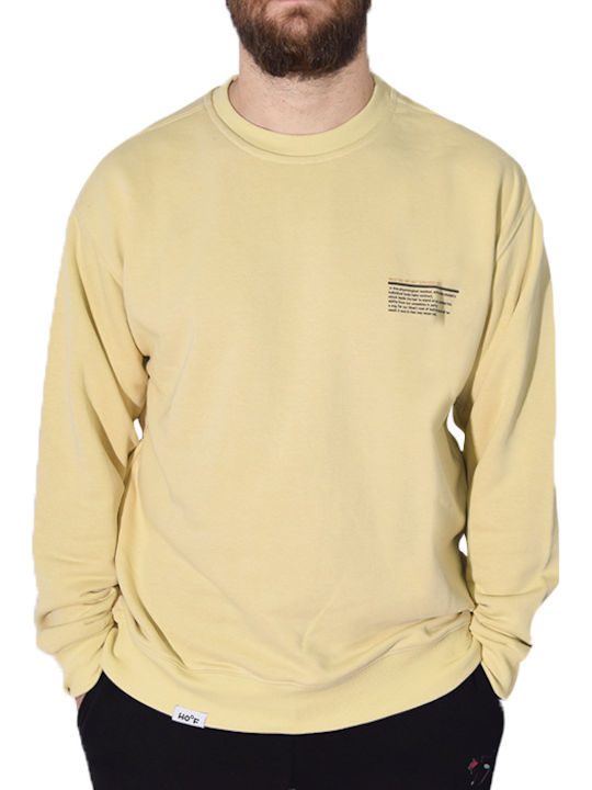 Hoof Men's Sweatshirt Beige