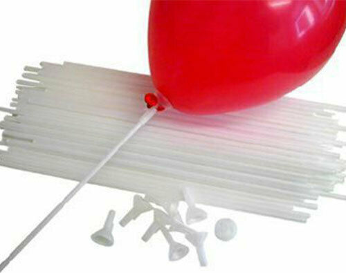 Balloon Accessories from Plastic Set of 100pcs