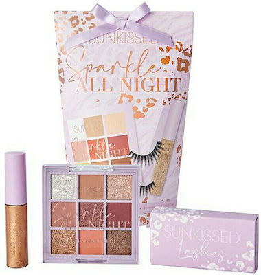 Sunkissed Sparkle All Night Сет за грим за лицето Очи 3бр