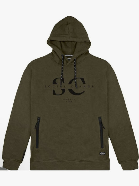 Sweatshirt mit Kapuze Olive