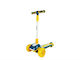 Kinderroller Klappbar 3-Rad Gelb