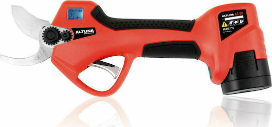 Altuna Titanium AB32 Pruning Shears Battery 16.8V 2x2.5Ah with Maximum Cutting Diameter 32mm in Carrying Case