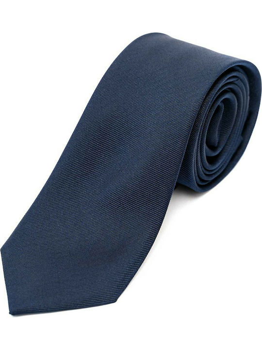 Fragosto Micropattern Tie 100% silk - TIE02 410 Blue