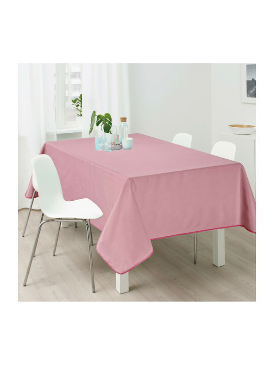 Flamingo Polyester Stain Resistant Tablecloth Powder 150x180cm