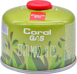 Coral Gas Gas Bottle with Safety Valve 230gr