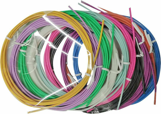 ToyMarkt 3D Drucker Filament Mehrfarbig 10 Stück (Nachfüllen)