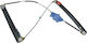 NTY Fenster-Mechanismus 2000-2008 2008 mit Installation Vorne rechts Seat Exeo Audi A4 EPS-AU-002