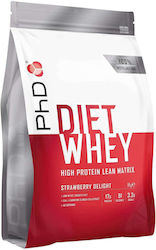 PhD Diet Whey Proteină din Zer cu Aromă de Căpșuni Delight 1kg