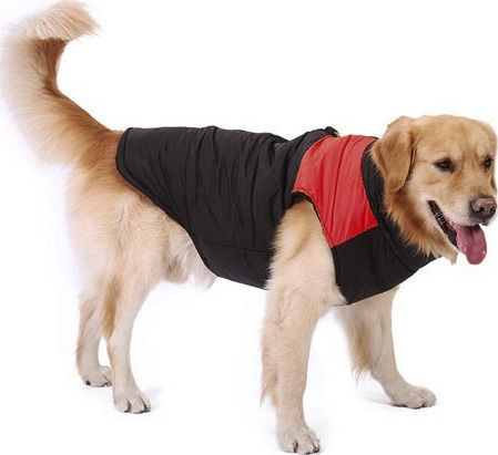 Value Snow Black Dog Coat with 45cm Back Length