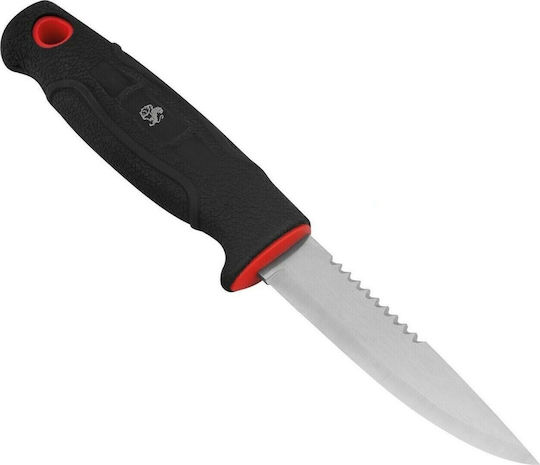 Ausonia Inox Μαχαίρι Μαύρο σε Θήκη
