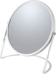 Dimitracas Double Sided Tabletop Makeup Mirror Akira 19x19cm White