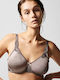 Hedona Dark Beige Minimizer Σουτιέν χωρίς Ενίσχυση με Μπανέλες
