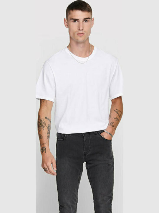 Only & Sons T-shirt Λευκό