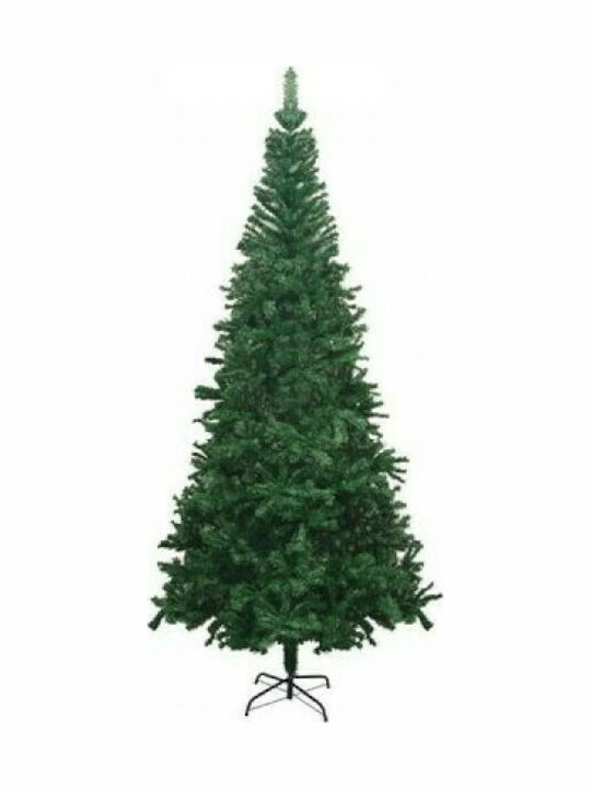Χριστουγεννιάτικο Δέντρο Mizoo Πράσινο 210εκ με Μεταλλική Βάση