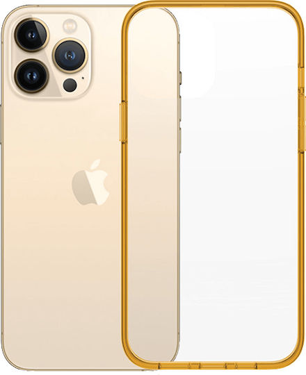 PanzerGlass ClearCase Antibacterial Limited Edition Back Cover Σιλικόνης Tangerine (iPhone 13 Pro Max)