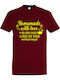 T-shirt Unisex " Homemade with Love ", Chili
