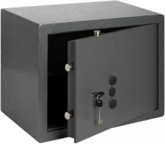 Cisa 82250.43 Tresor Abmessungen H42xB30xH35cm mit Gewicht 38.7kg