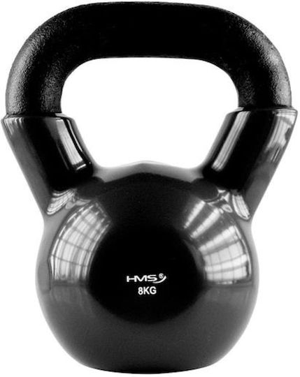 HMS KNV08 Kettlebell από Μαντέμι 8kg Μαύρο