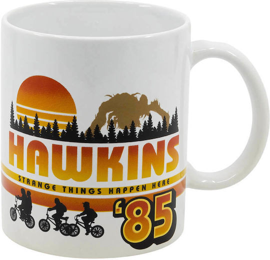 Stor Stranger Things - Hawkins Κούπα Κεραμική Πολύχρωμη 325ml