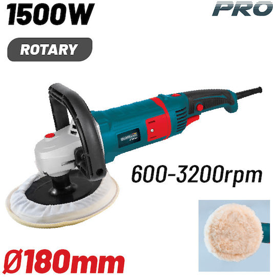 Bormann Pro BCP3500 Rotary Polisher 1500W with Speed Control