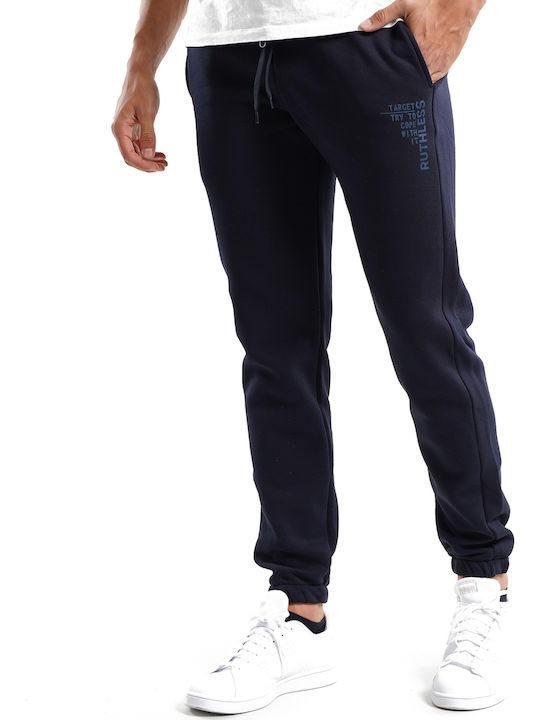 Target M22/76038 Men's Sweatpants with Rubber Navy Blue