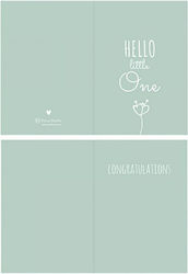 Greeting Card for Newborn Mint