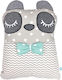 Baby Star Crib Decorative Pillow Tiny Friends Bear Gray 37x40cm