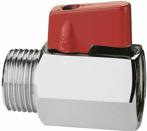 Viospiral Valve / Switch Straight Mini Ball Valve Male/Female