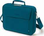 Dicota Eco Multi Base Τσάντα Ώμου / Χειρός για Laptop 15.6" σε Μπλε χρώμα