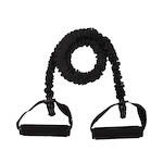 Liga Sport Gymtube Resistance Band with Handles Black