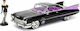 Jada Toys DC Comics: Catwoman Comics Bombshells - Catwoman Cadillac Coupe Deville 1959 Превозно Средство Реплика в Мащаб 1:24