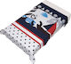 Beauty Home Baby Cot Blanket Waffle Blue 95x145cm