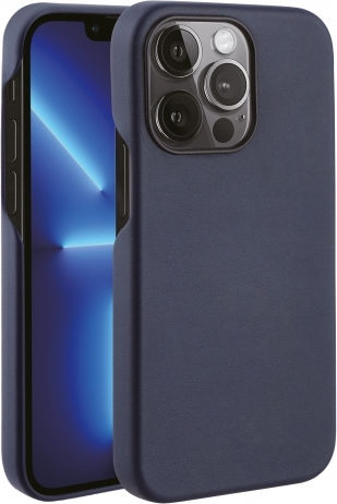 Vivanco Mag Classic Umschlag Rückseite Silikon Blau (iPhone 13 Pro)