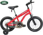 Land Rover Licensed 16" Kids Bicycle BMX Red